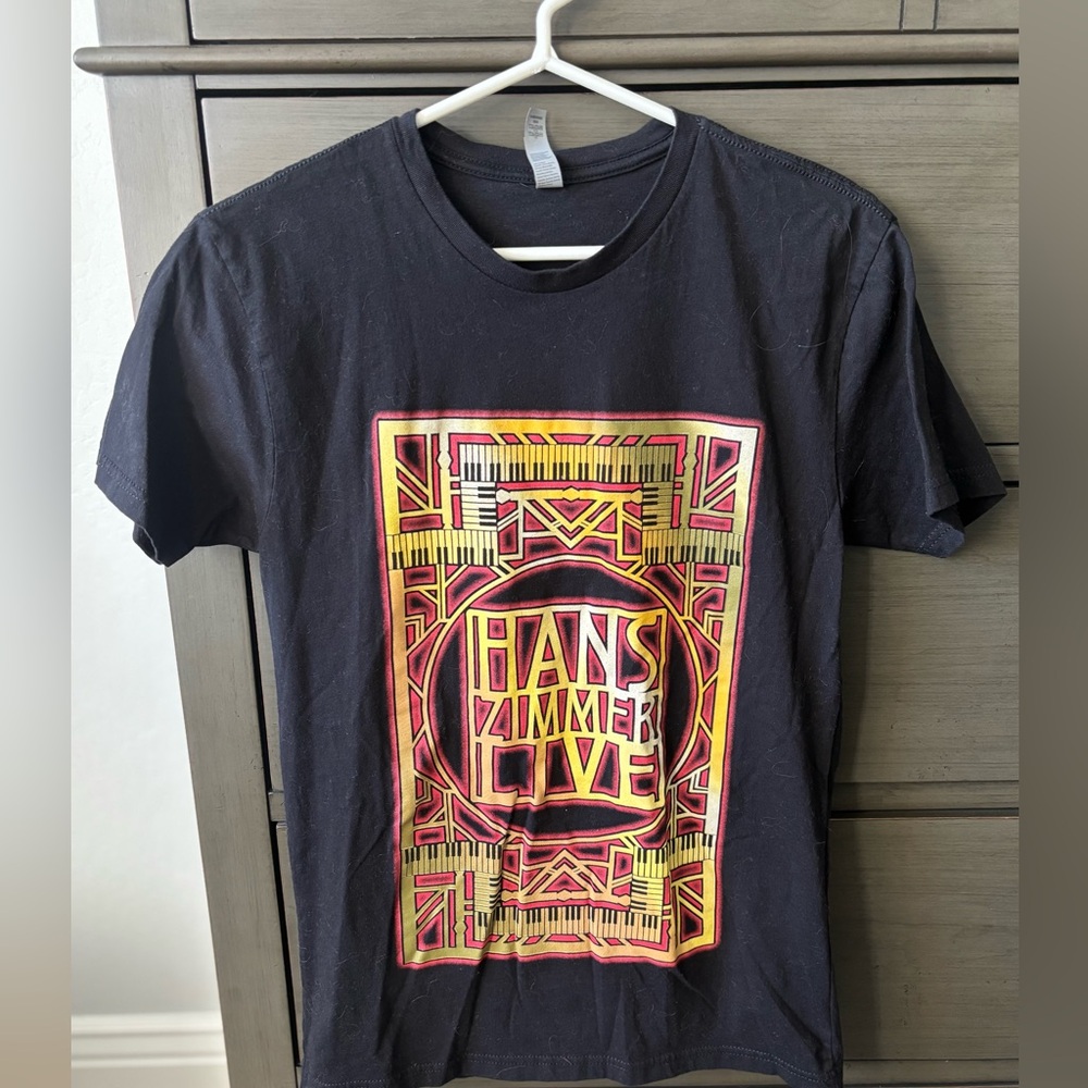 Black Hans Zimmer Live Concert Tee Adult Small